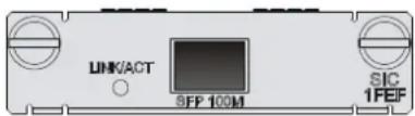 LINK/ACT SFP 100M SIC 1FEIF
