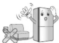 LG GW-B489SQQL - Do not allow the power cord bent or pressed by the heavy object to be damaged. - 1