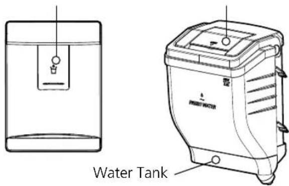 LG GW-B489SQQL - Water Dispenser (Optional) - 1