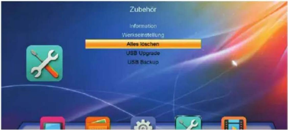 Schwaiger DSR812HD - Alle löschen - 1