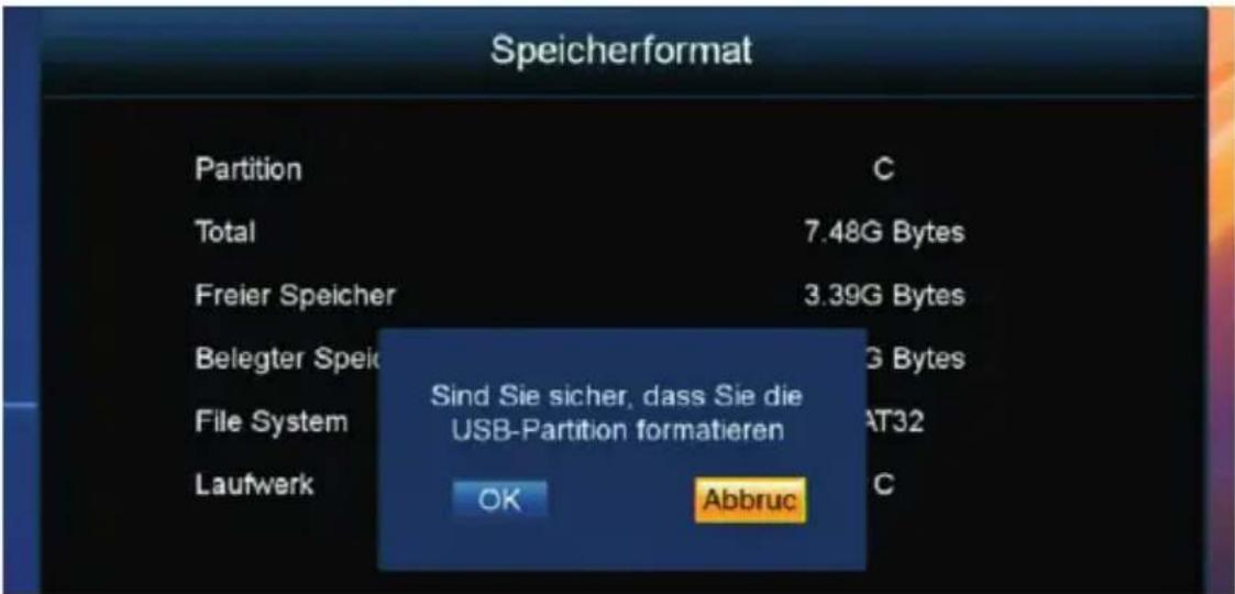 Schwaiger DSR812HD - Speicherformat - 1