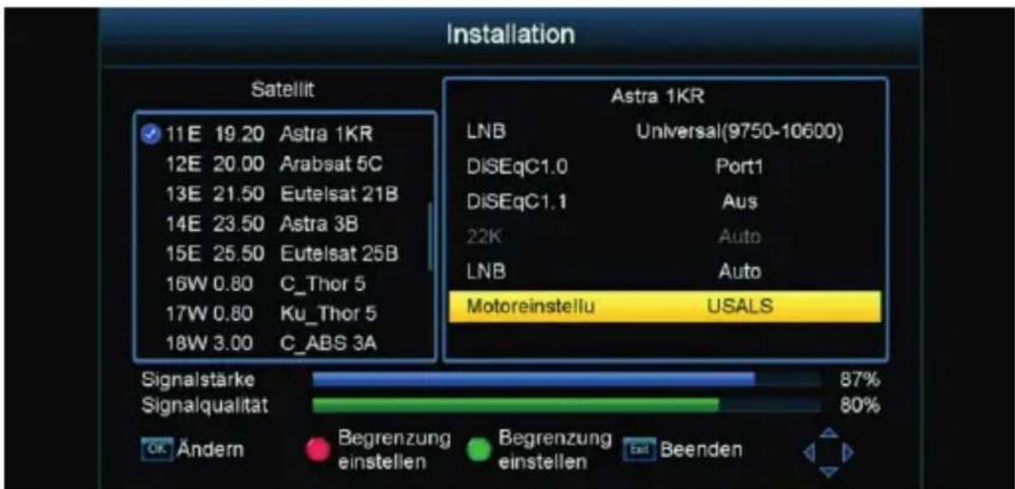 Schwaiger DSR812HD - USALS - 1