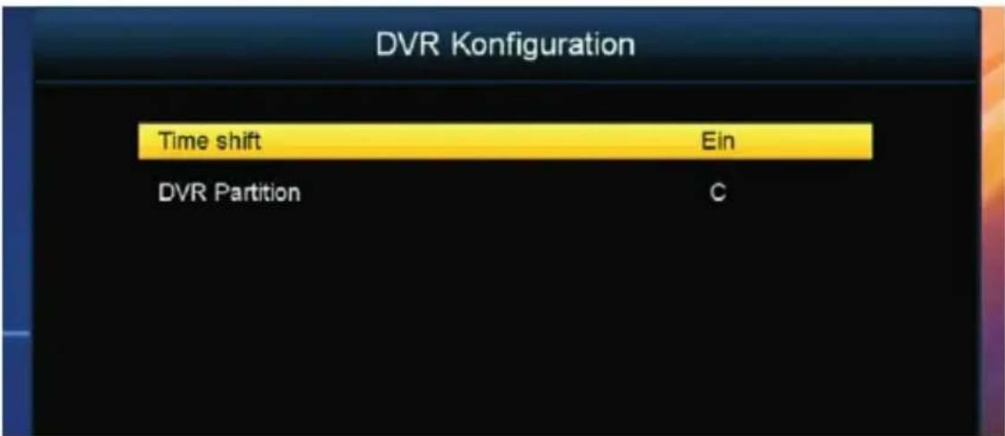 Schwaiger DSR812HD - DVR Konfiguration - 1
