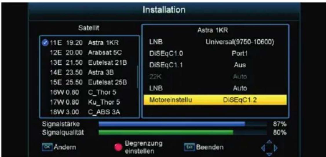 Schwaiger DSR812HD - DiSEqC1.2 - 2