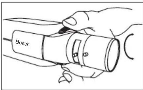 BOSCH DinionXF-LTC 0620 - Back focus adjustment - 3