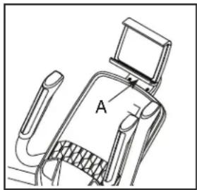 NordicTrack Commercial 5.5 - FEHLERSUCHE AM TABLETHALTER - 1