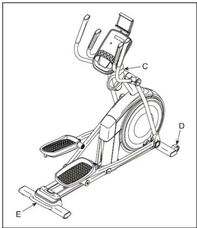 NordicTrack Commercial 5.5 - DEN STROMADAPTER EINSTECKEN - 3