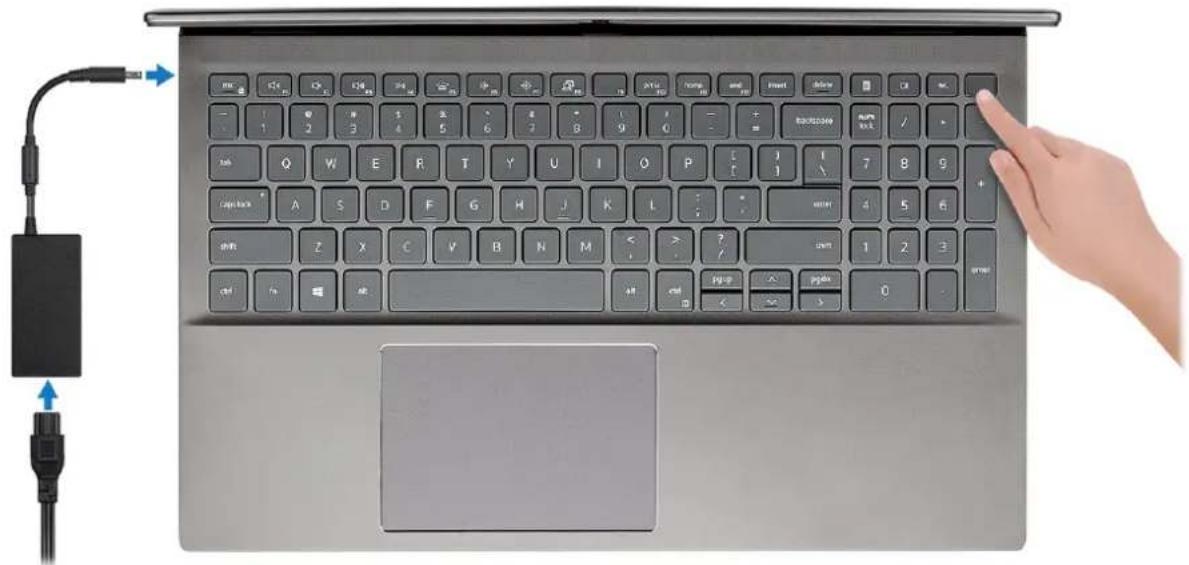DELL Vostro 5502 - Set up your computer - 1