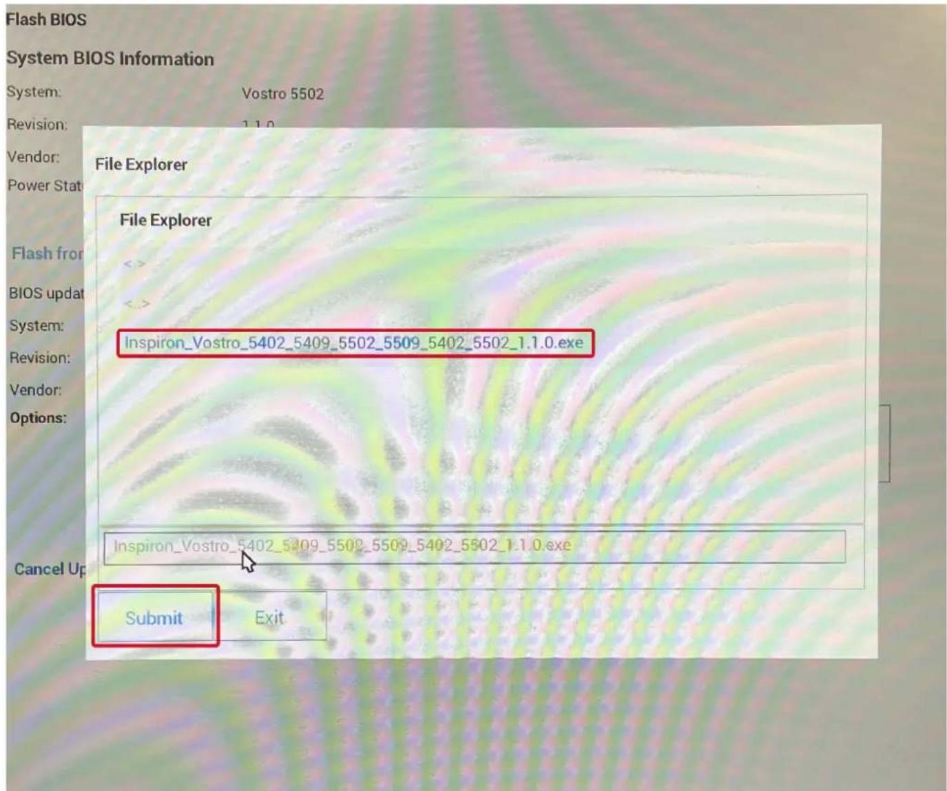 DELL Vostro 5502 - Cancel Update - 1