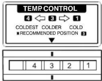 LG GN-B462RLCR - □ CONTROLS FOR FREEZER COMPARTMENT - 2