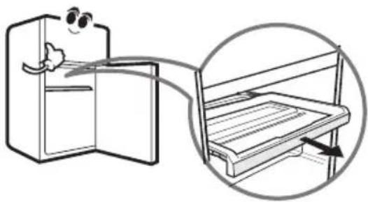 LG GN-B462RLCR - PULL OUT TRAY(OPTIONAL) - 1