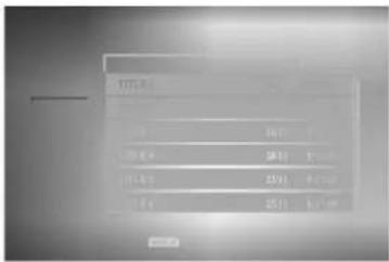 LG DR4712XVL - Использование меню Список Заголовков - 2