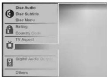 LG DK6721P - Menu Language - 1