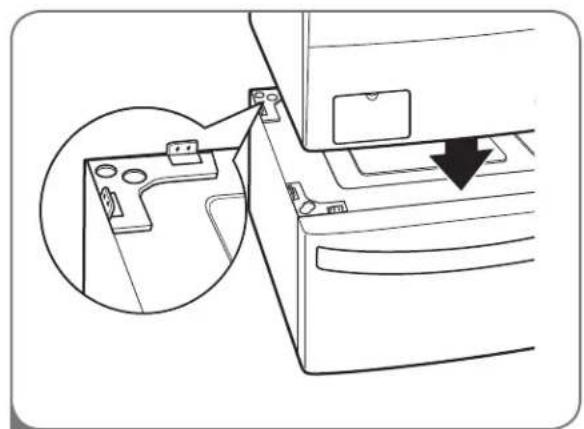 LG WDT1652BDS - PEDESTAL INSTALLATION (cont.) - 1