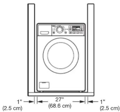 LG WDT1652BDS - CLEARANCES - 2