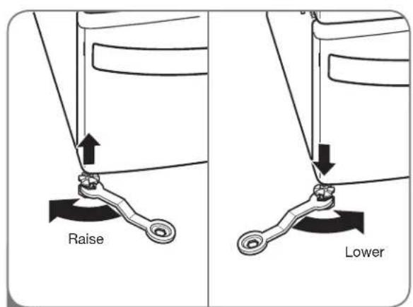 LG WDT1652BDS - PEDESTAL INSTALLATION (cont.) - 3
