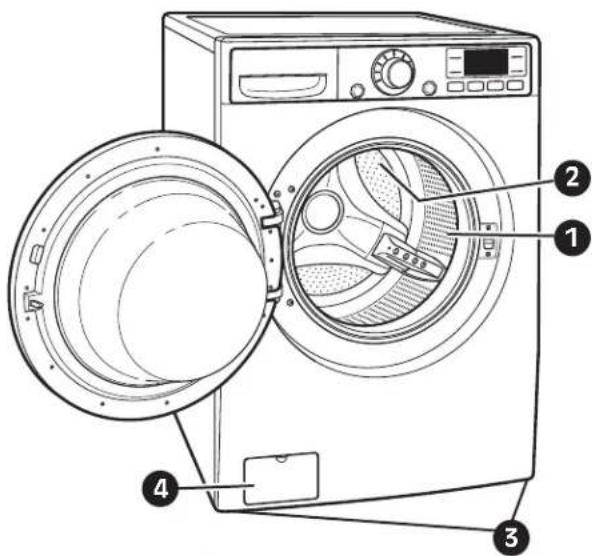 LG WDT1652BDS - WARNING - 1