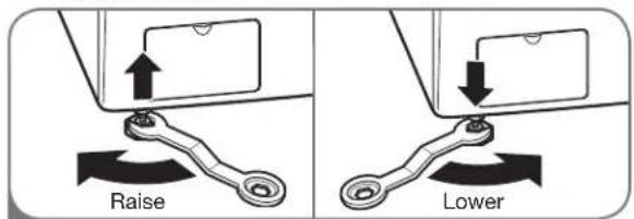 LG WDT1652BDS - LEVELING THE WASHER - 2