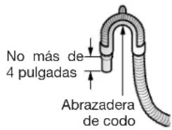LG WDT1652BDS - CONEXIÓN DE LA TUBERÍA DE DRENAJE - 1