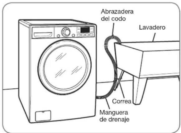 LG WDT1652BDS - CONEXIÓN DE LA TUBERÍA DE DRENAJE - 3
