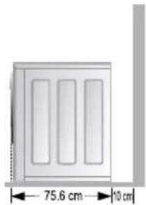 LG WD-13517RD - ■ Washer dimensions - 2