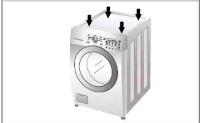LG WD-13517RD - ■ Ajuste de nivel - 2