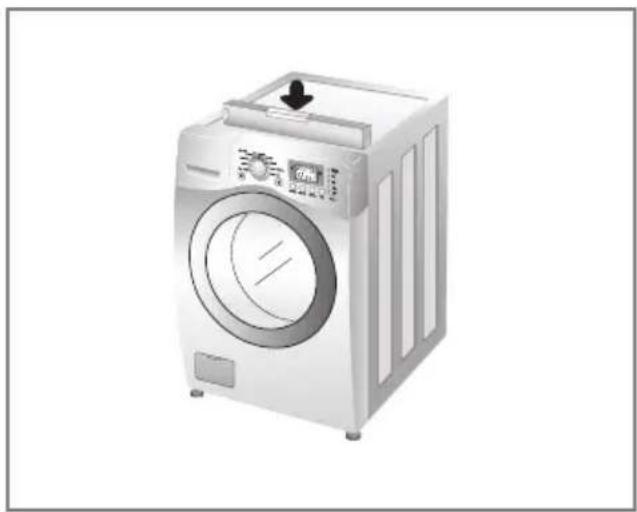 LG WD-13517RD - ■ Ajuste de nivel - 1