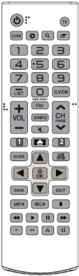 LG 55SK8500PSA - Using Remote Control - 1