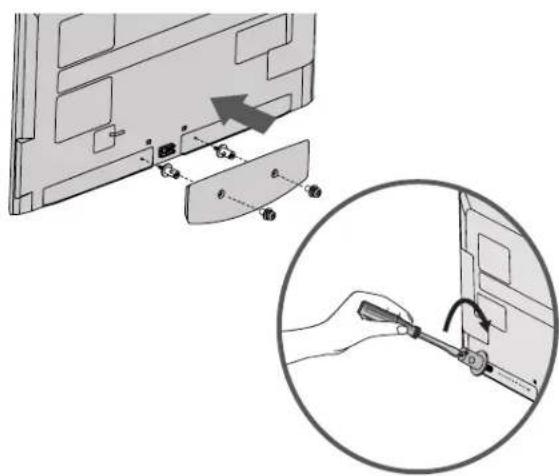 LG 42LE4300 - WOOFER INSTALLATION: WHEN USING THE WALL MOUNT - 6