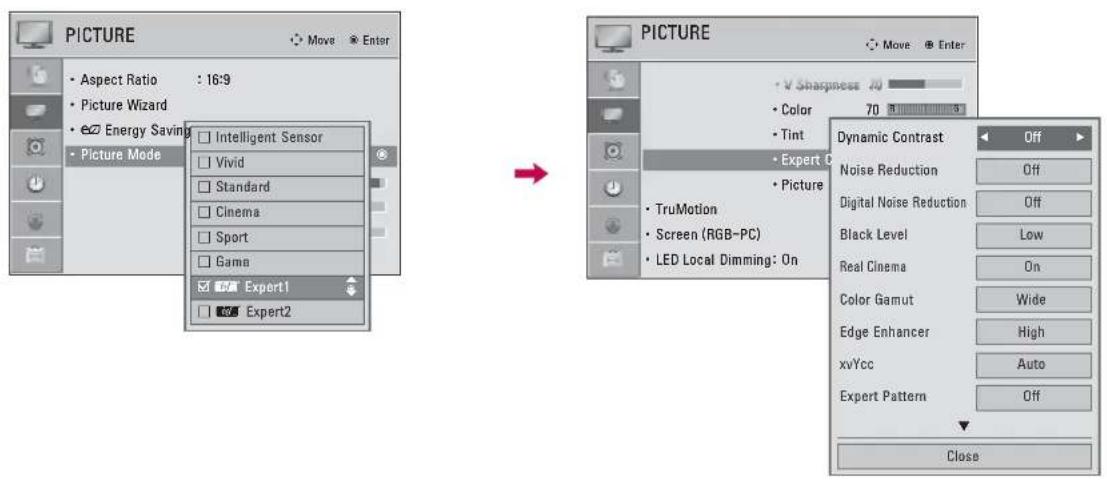 LG 42LE4300 - EXPERT PICTURE CONTROL - 1