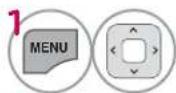LG 42LE4300 - ON-SCREEN MENUS SELECTION - 1