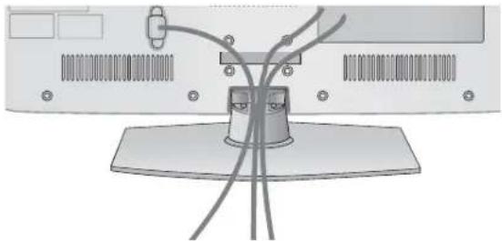 LG 42LE4300 - CABLE MANAGEMENT - 1