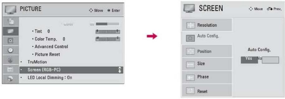 LG 42LE4300 - Auto Configure - 1