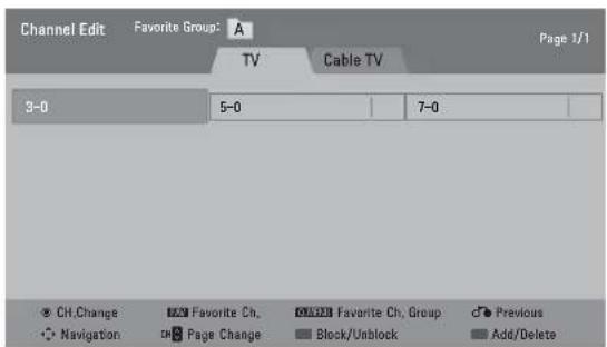 LG 42LE4300 - Channel Editing - 2