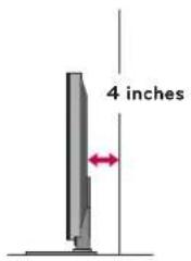 LG 42LE4300 - DESKTOP PEDESTAL INSTALLATION - 2
