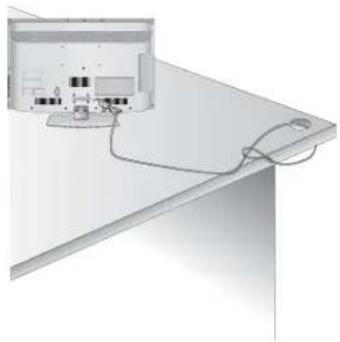 LG 42LE4300 - KENSINGTON SECURITY SYSTEM - 1