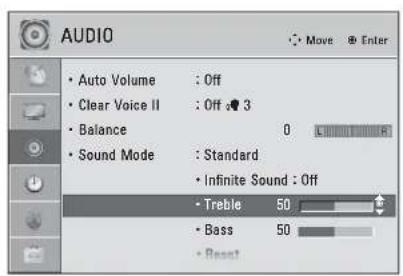 LG 42LE4300 - SOUND SETTING ADJUSTMENT - USER MODE - 1