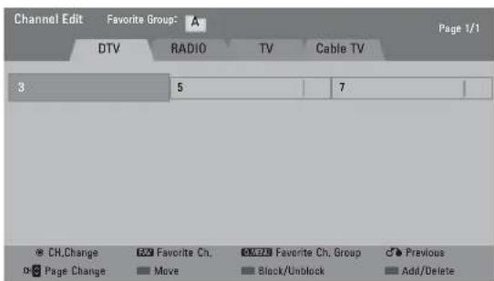 LG 42LE4300 - Channel Editing - 3
