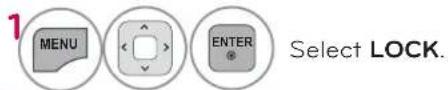 LG 42LE4300 - Setting up Your Password - 2