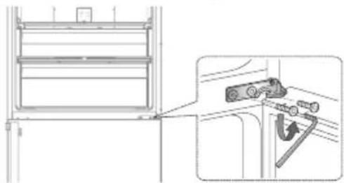 SAMSUNG SRL446DLS - REVERSING THE DOOR (DEPENDING ON MODEL OPTION) - 17