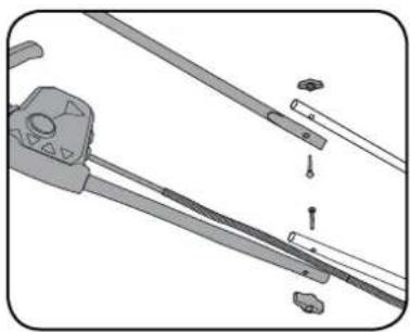 Ozito PXCLMS-018 - Fitting the Upper Handle - 1