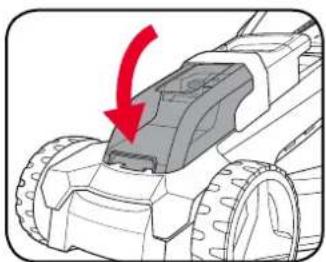 Ozito PXCLMS-018 - Removing the Battery from the Mower - 3