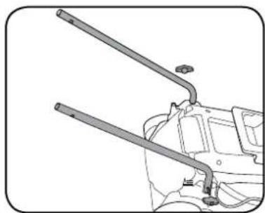 Ozito PXCLMS-018 - Fitting the Lower Handles - 1