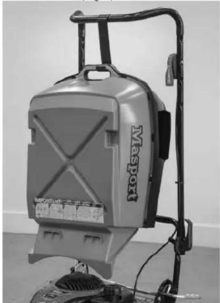 MASPORT 200 ST 2'n1 - FOLDING THE HANDLE - 1
