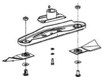 MASPORT 200 ST 2'n1 - BAR AND DISC BLADES. - 2