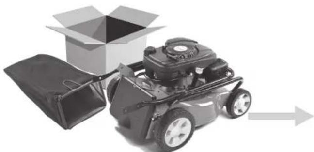 Sanli Bull Ant PCS350S - What you get with your mower - 11