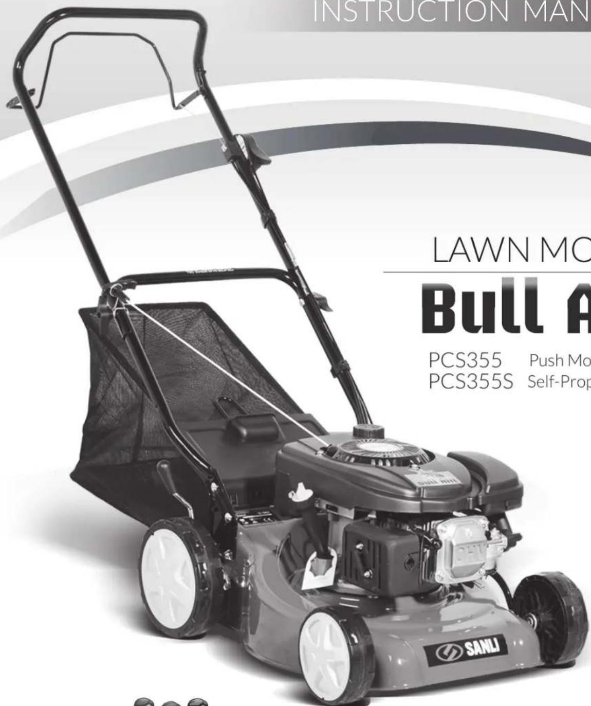 Sanli Bull Ant PCS350S - INSTRUCTION MANUAL - 1