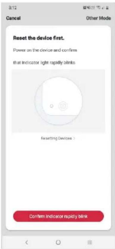 Kogan SmarterHome G60 - Add device through network - 3