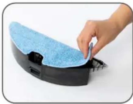 Wertheim Elegance - Installing the 2-in-1 Water Tank and Dust Bin: - 1