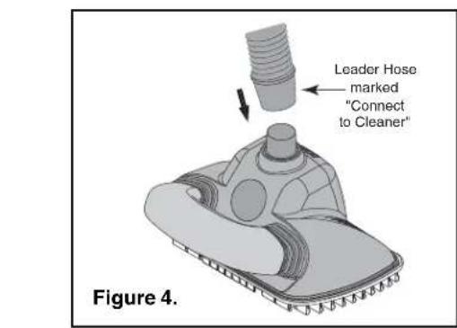 Onga Pool Shark - Connect the Hose Sections (Figures 3 and 4). - 2